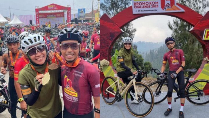 Dokter Mata dari Bulukumba Taklukkan Bromo KOM Challenge Bersama Istri, Bersepeda Tempuh 102 Km Dokter mata Bulukumba