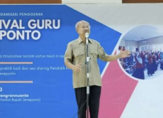 Buka Festival Guru 2023, Bupati Jeneponto Harap Program POP dapat Meningkatkan Mutu Pendidikan