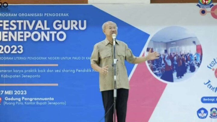 Buka Festival Guru 2023, Bupati Jeneponto Harap Program POP dapat Meningkatkan Mutu Pendidikan Festival Guru