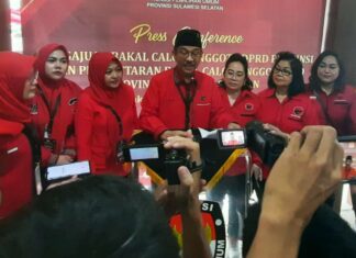 PDIP Resmi Daftarkan DCS DPRD Sulsel, 32 Bacaleg Perempuan