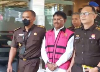 Kader NasDem Sekaligus Menkominfo Johnny G Plate Resmi Ditahan Kejagung