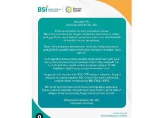 Sempat Terganggu, BSI Umumkan Layanan Perbankan Mulai Pulih secara Bertahap