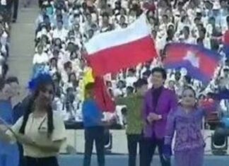 Heboh, Bendera Indonesia di SEA Games 2023 Kamboja Dikibarkan Terbalik
