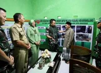 TNI AD Beri Bantuan Perbaikan Rumah Tidak Layak Huni, Danny Pomanto: Bantu Pemkot