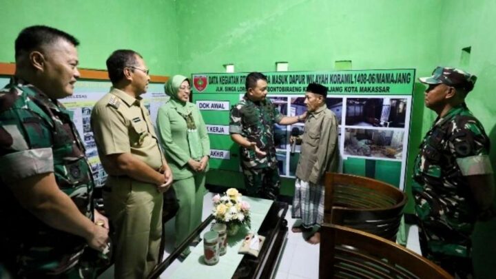 TNI AD Beri Bantuan Perbaikan Rumah Tidak Layak Huni, Danny Pomanto: Bantu Pemkot TNI AD