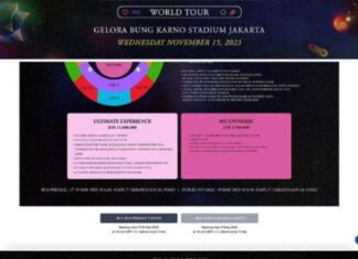 coldplay jakarta