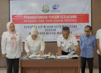 Kerjasama untuk Pendampingan Perdata, Perumda Air Minum Kota Makassar Teken MoU dengan Kejari