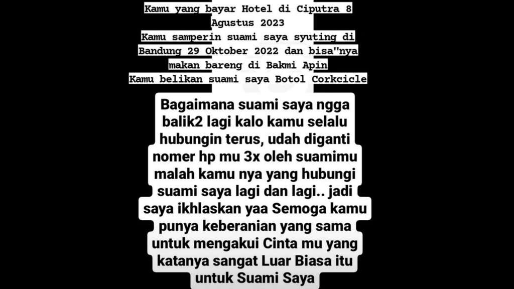 Dugaan Perselingkuhan Syahnaz dan Rendy Kjaernett Dibongkar Istri Sah: Sampai Kapan Mau Dirahasiakan?