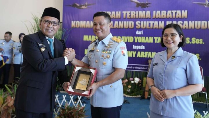 Wali Kota Makassar Danny Pomanto Hadiri Sertijab Danlanud Sultan Hasanuddin/Humas Kominfo Makassar wali kota makassar