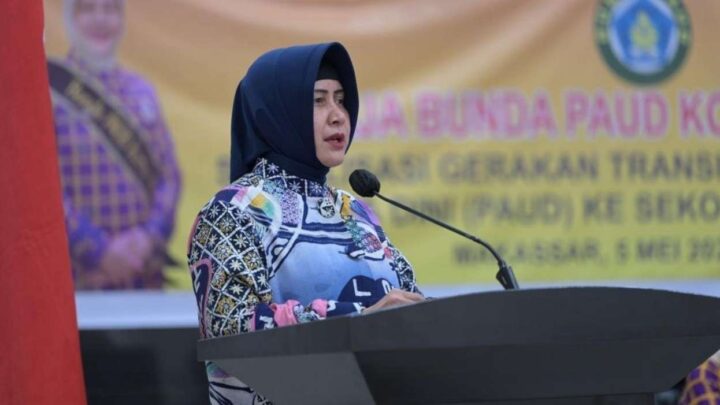 Bunda PAUD Kota Makassar Indira Yusuf Ismail/Humas Kominfo Makassar kadisdik makassar