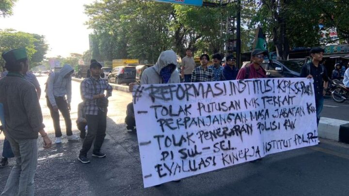 Tolak Polisi RW, HMI Komisariat Syariah dan Hukum Cabang Gowa Raya Gelar Demonstrasi hmi komisariat syariah dan hukum