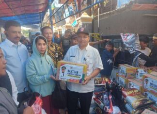 Gubernur Sulsel Instruksikan Pemenuhan Bantuan Logistik Korban Kebakaran di Andi Djemma