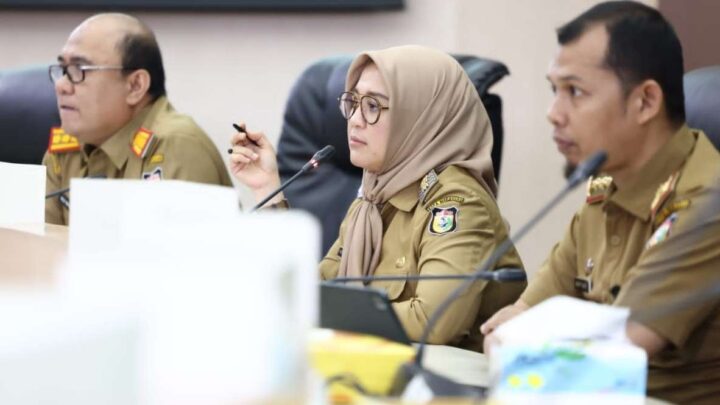 Rakor P3KE, Wawali Makassar Fatmawati Rusdi Kumpulkan Camat Lurah Tagih Data Update Warga wawali makassar