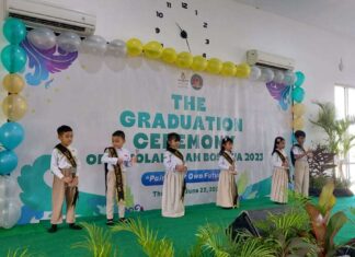 Usung Tema 'Paint Your Own Future', Sekolah Alam Bosowa Gelar Graduation Ceremony