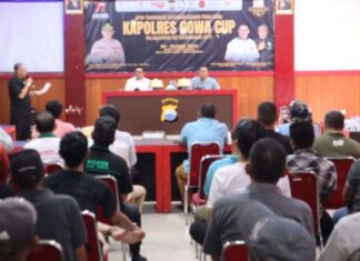 Polres Gowa Gelar Kejuaraan Domino, Wakapolres Kompol Soma Mihardja: Peserta dari 20 Kabupaten se-Sulsel