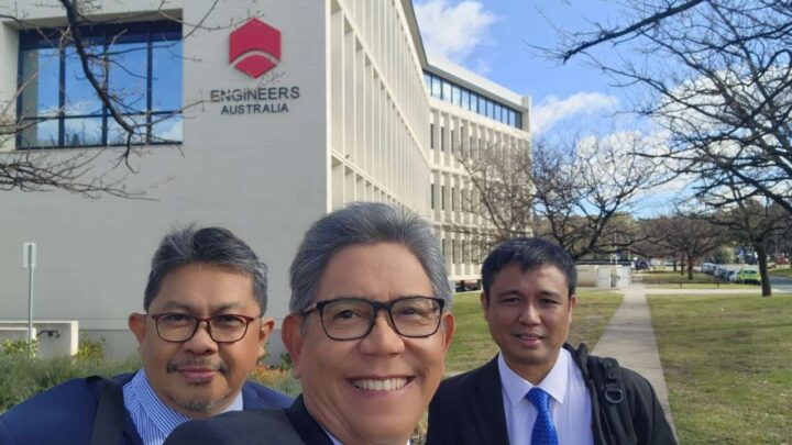 Didampingi Ir Habibie Razak, Dr Danis Lantik PII Perwakilan Luar Negeri Australia di Canberra ir habibie razak