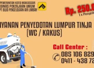 UPT PAL Dinas PU Makassar Tetap Berikan Layanan Meski Masih Cuti Bersama