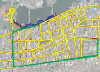 Hari Pelaksanaan MNEK 2023, Berikut Sejumlah Ruas Jalan di Makassar yang Ditutup