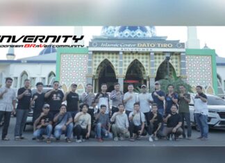 BRaVer Community Chapter Celebes Gelar Halal Bihalal dan Touring Gabungan Rayakan Anniversary ke 7