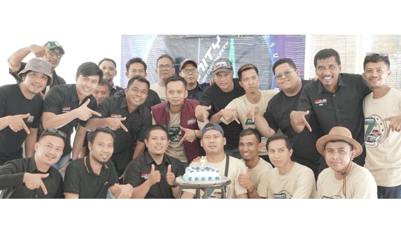 BRaVer Community Chapter Celebes Gelar Halal Bihalal dan Touring Gabungan Rayakan Anniversary ke 7