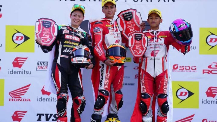 Astra Honda Racing Team Nggak Ada Obatnya, Lagi-lagi Dominasi Podium ARRC Jepang astra honda racing team