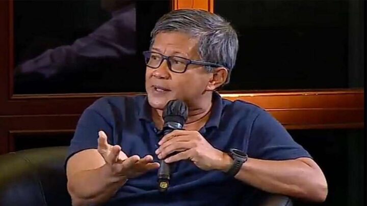 Soal Ekspor Pasir Laut RI ke Singapura, Rocky Gerung Sindir Sri Mulyani rocky gerung sri mulyani