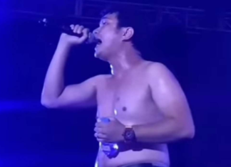 Tak Pakai Baju, Aldi Taher Ajak Penonton Baca Al-Fatihah Saat Konser