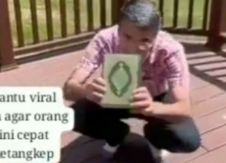 Viral, Pria Asing Injak Kitab Umat Islam: Karena Alquran Mereka Membunuh Ribuan Orang