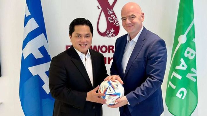 Erick Thohir Resmi Tunjuk Pelatih Asal Jerman Sebagai Konsultan Timnas Indonesia U-17 erick thohir
