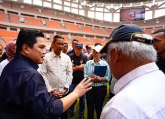 Ada Tudingan Politisasi Stadion JIS, Erick Thohir: Justru Kebalik