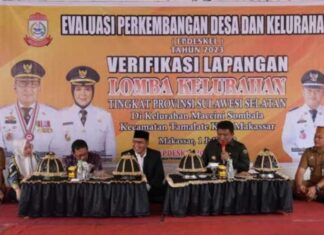 Danny Pomanto Yakin Maccini Sombala Menang Kompetisi Lomba Kelurahan Nasional