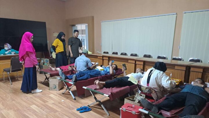 Dinas PMD dan UPT Transfusi Darah Sulsel Gelar Donor Darah, Terkumpul 26 Kantong dinas pmd