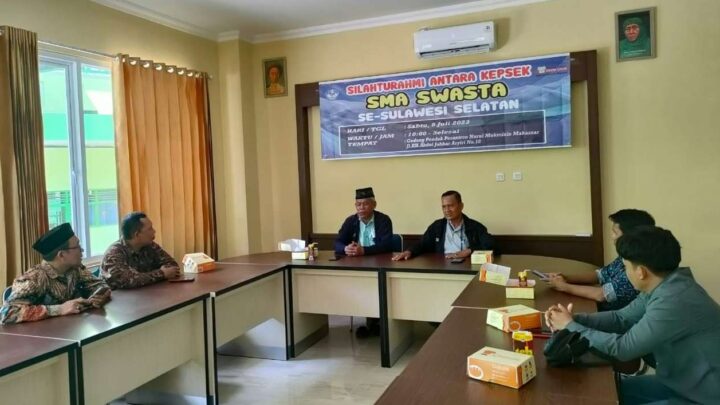 Bahas PPDB, Kepala Sekolah SMA Swasta di Sulsel Gelar Silaturahmi sma swasta sulsel