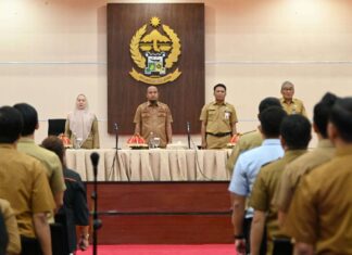 Gubernur Sulsel Lepas 83 Atlet Menuju Pornas XVI Korpri di Semarang