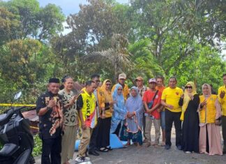 Golkar Parepare Salurkan Bantuan ke Korban Kebakaran