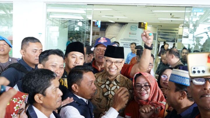 Elit NasDem Sulsel Dampingi Anies Baswedan Tampil di Rekernas APEKSI 2023 di Makassar nasdem sulsel