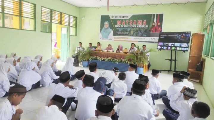 243 Peserta Didik Baru MTsN 2 Jeneponto Ikuti Matsama MTSN Jeneponto