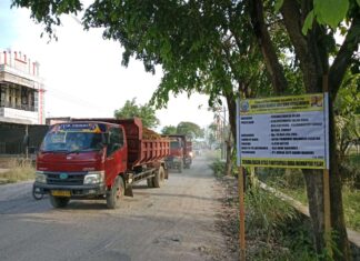 Anggaran Rp14,88 Miliar, Jalan Ruas Provinsi Soppeng-Sidrap Mulai Dikerja