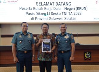 Kunjungan Kerja Dalam Negeri Sesko TNI TA 2023 Membawa Dampak Positif bagi Pembangunan Sulsel