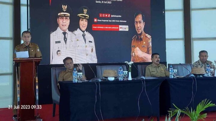 Diskop-UKM Makassar Gelar Strategi dan Metode Penguatan Struktur Terhadap Koperasi Longwis diskop makassar