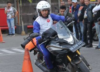 Agar Aman Saat Berkendara, Asmo Sulsel Edukasi Konsumen Pahamkan Fungsi Marka Jalan