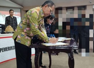 Kemenparekraf RI Bersama Pemkot Makassar Tanda Tangani Berita Acara Hasil Uji Petik PMK3I