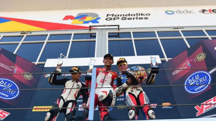 Lagi, Pebalap Astra Honda Sapu Bersih Podium Tertinggi Mandalika Racing Series Pebalap Astra Honda