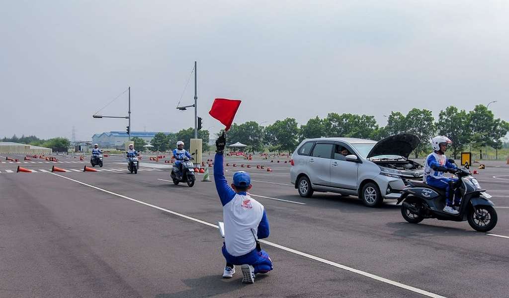 Yayasan AHM Latih 36 Duta Keselamatan di Safety Riding Camp 2023