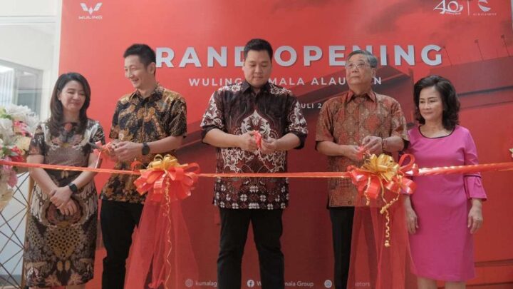 Lebih Dekat ke Pelanggan, Dialer Wuling Kumala Alauddin Resmi Dibuka, Berkonsep 3S Dialer wuling di Makassar