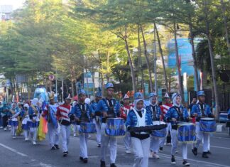 Puncak HUT ke 77, BNI Wilayah 07 Makassar Gelar Fun Walk Hingga Bazar UMKM