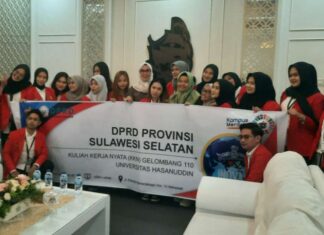 Ketua DPRD Sulsel Terima Mahasiswa KKNT Unhas