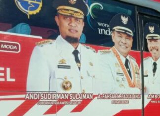 Bus trans andalan Sulsel