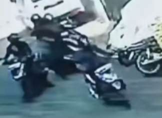 Detik-Detik Tiga Pelaku Curanmor Ditangkap Warga, Dua Senjata Mainan Diamankan