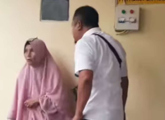 polisi bentak lansia